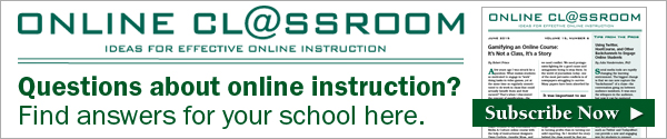Online Classroom newsletter