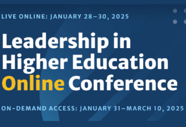 Leadership in Higher Education Online Conference