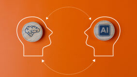 Using AI for Critical Thinking. Chat with AI or Artificial Intelligence. chatting with a smart AI or artificial intelligence using an artificial intelligence chatbot developed by OpenAI.