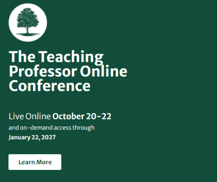 2026 Teaching Professor Online Conference
