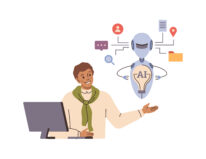 Faculty using AI to assist with teaching tasks and build time-saving techniques.