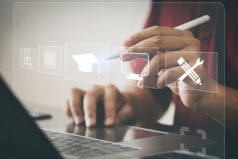 Online Course Design. online education Internet lessons Teleconferencing Studying safely from viruses Internet technology for education and the use of AI to help in education